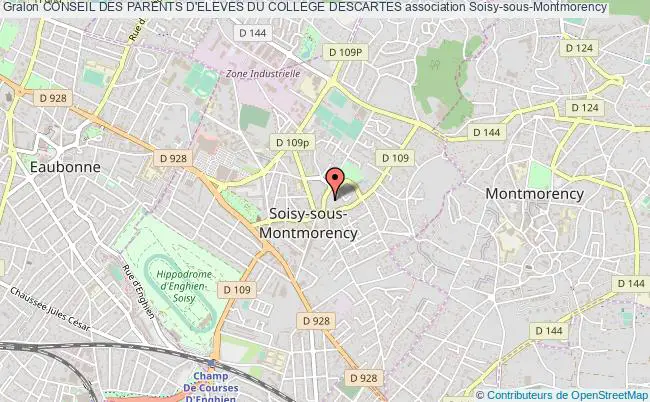 plan association Conseil Des Parents D'eleves Du College Descartes Soisy-sous-Montmorency