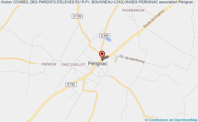 plan association Conseil Des Parents D'eleves Du R.p.i. Bougneau-coulonges-perignac Pérignac
