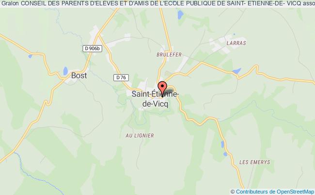 CONSEIL DES PARENTS D'ELEVES ET D'AMIS DE L'ECOLE PUBLIQUE DE SAINT- ETIENNE-DE- VICQ
