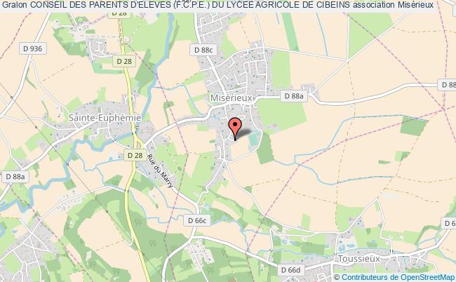 CONSEIL DES PARENTS D'ELEVES (F.C.P.E.) DU LYCEE AGRICOLE DE CIBEINS