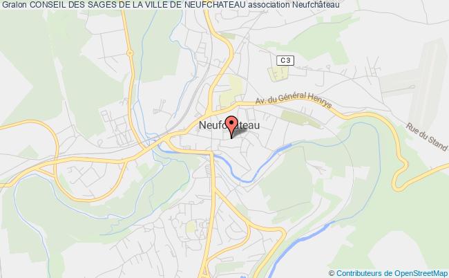 plan association Conseil Des Sages De La Ville De Neufchateau Neufchâteau