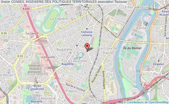 plan association Conseil IngÉnierie Des Politiques Territoriales Toulouse