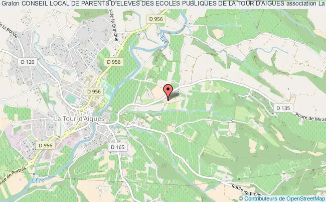CONSEIL LOCAL DE PARENTS D'ELEVES DES ECOLES PUBLIQUES DE LA TOUR D'AIGUES