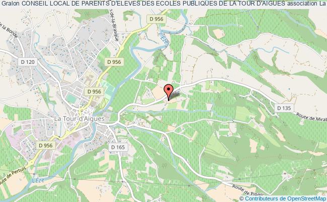 plan association Conseil Local De Parents D'eleves Des Ecoles Publiques De La Tour D'aigues La    Tour-d'Aigues