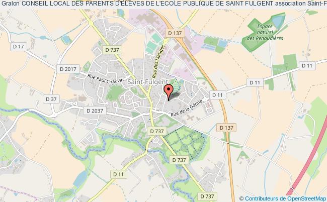 plan association Conseil Local Des Parents D'eleves De L'ecole Publique De Saint Fulgent Saint-Fulgent