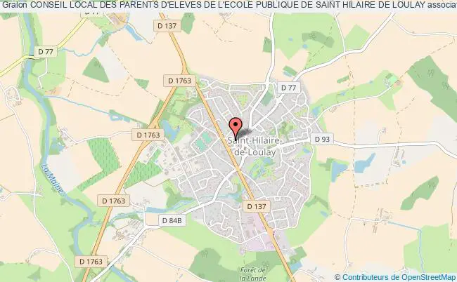 CONSEIL LOCAL DES PARENTS D'ELEVES DE L'ECOLE PUBLIQUE DE SAINT HILAIRE DE LOULAY