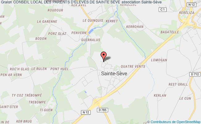 plan association Conseil Local Des Parents D'eleves De Sainte Seve Sainte-Sève