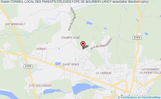CONSEIL LOCAL DES PARENTS D'ELEVES FCPE DE BOURBON LANCY