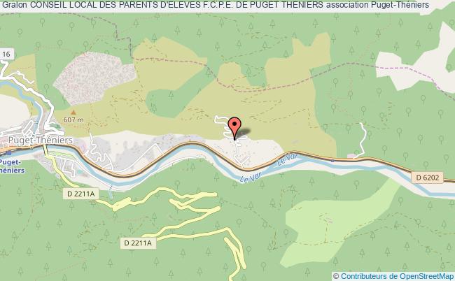 CONSEIL LOCAL DES PARENTS D'ELEVES F.C.P.E. DE PUGET THENIERS