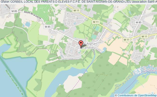 plan association Conseil Local Des Parents D Eleves F.c.p.e. De Saint-aignan-de-grand-lieu Saint-Aignan-Grandlieu