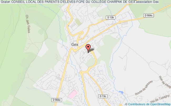 CONSEIL LOCAL DES PARENTS D'ÉLÈVES FCPE DU COLLÈGE CHARPAK DE GEX