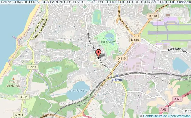 CONSEIL LOCAL DES PARENTS D'ELEVES - FCPE LYCEE HOTELIER ET DE TOURISME HOTELIER