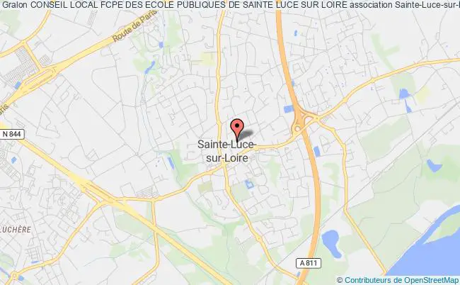 plan association Conseil Local Fcpe Des Ecole Publiques De Sainte Luce Sur Loire Sainte-Luce-sur-Loire