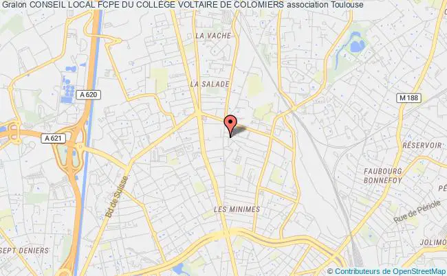 plan association Conseil Local Fcpe Du CollÈge Voltaire De Colomiers Toulouse