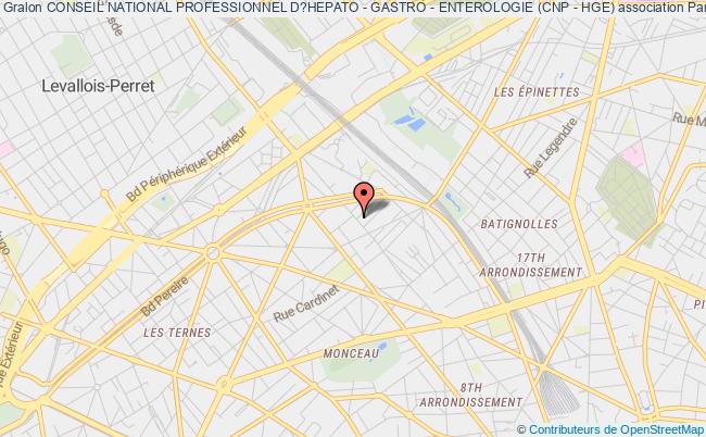 plan association Conseil National Professionnel D?hepato - Gastro - Enterologie (cnp - Hge) Paris