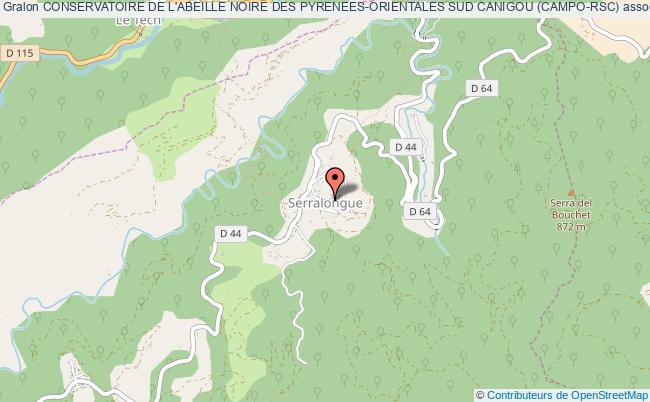 CONSERVATOIRE DE L'ABEILLE NOIRE DES PYRENEES-ORIENTALES SUD CANIGOU (CAMPO-RSC)