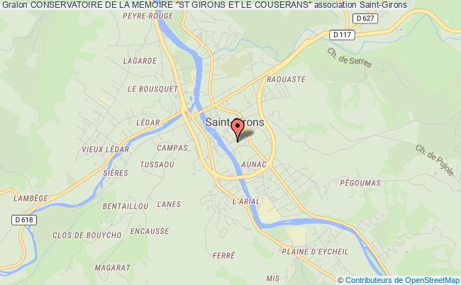 CONSERVATOIRE DE LA MEMOIRE "ST GIRONS ET LE COUSERANS"