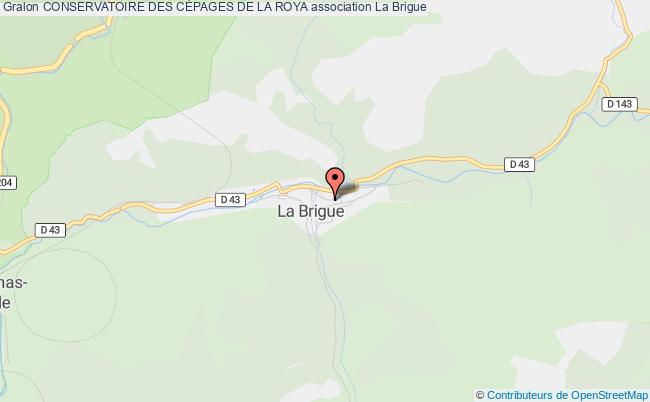 plan association Conservatoire Des CÉpages De La Roya 
