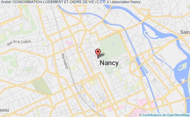 plan association Consommation-logement Et Cadre De Vie (c.l.c.v.) Nancy