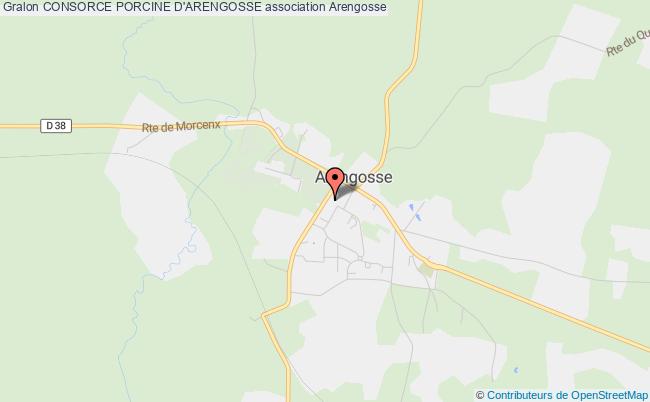 plan association Consorce Porcine D'arengosse Arengosse