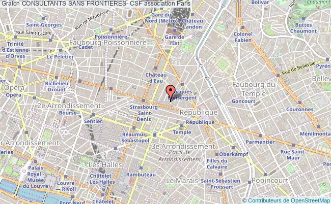 plan association Consultants Sans Frontieres- Csf Paris