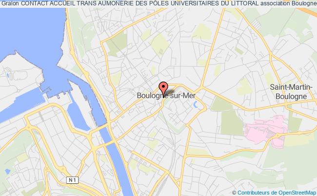 plan association Contact Accueil Trans Aumonerie Des PÔles Universitaires Du Littoral Boulogne-sur-Mer
