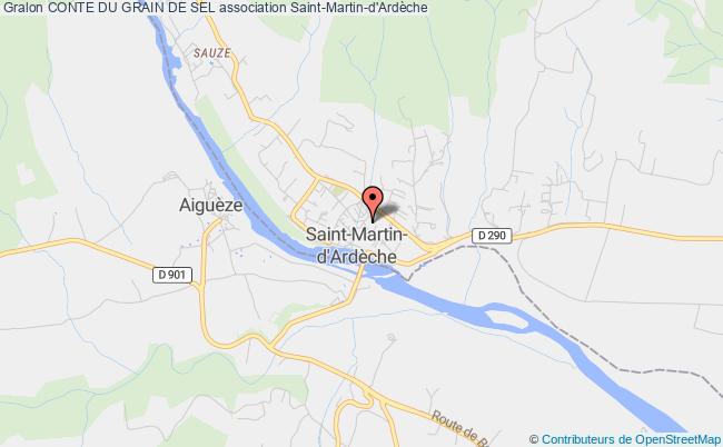 plan association Conte Du Grain De Sel Saint-Martin-d'Ardèche