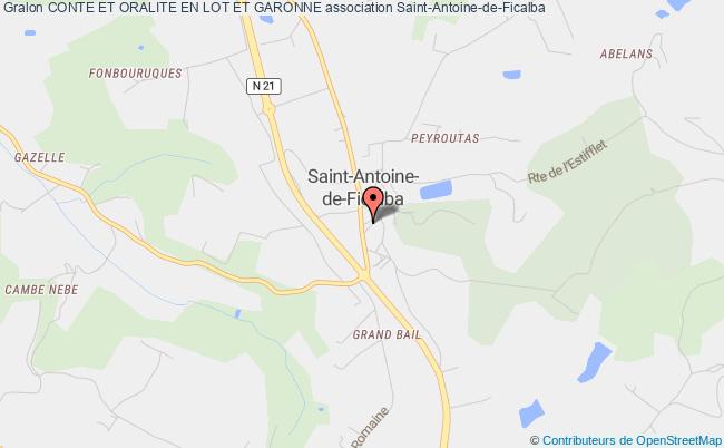 plan association Conte Et Oralite En Lot Et Garonne Saint-Antoine-de-Ficalba