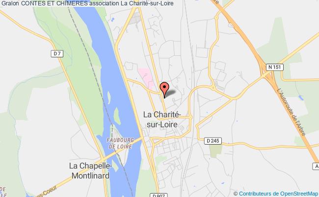 plan association Contes Et Chimeres La Charité-sur-Loire