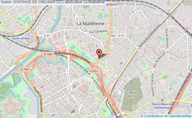 plan association Continue De Creuser (2c) La    Madeleine