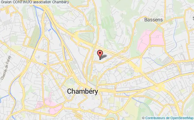plan association Continuo Chambéry