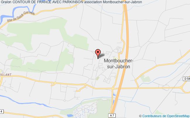 plan association Contour De France Avec Parkinson Montboucher-sur-Jabron