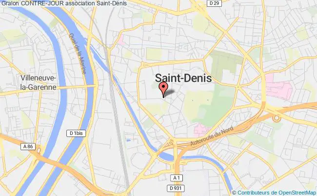 plan association Contre-jour Saint-Denis