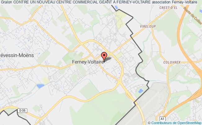 plan association Contre Un Nouveau Centre Commercial GÉant À Ferney-voltaire Ferney-Voltaire