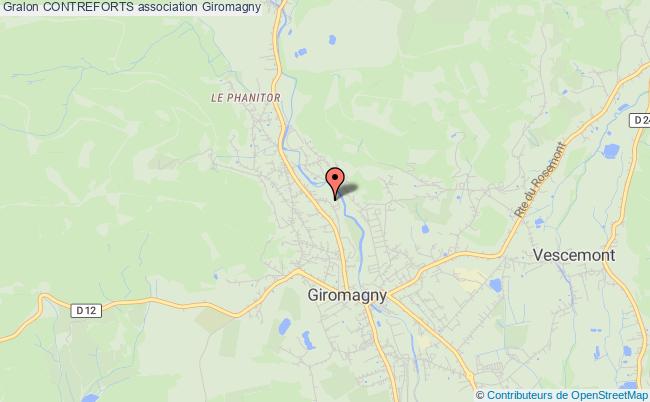 plan association Contreforts Giromagny
