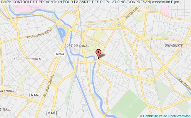 plan association Controle Et Prevention Pour La Sante Des Populations (conpresan) Dijon