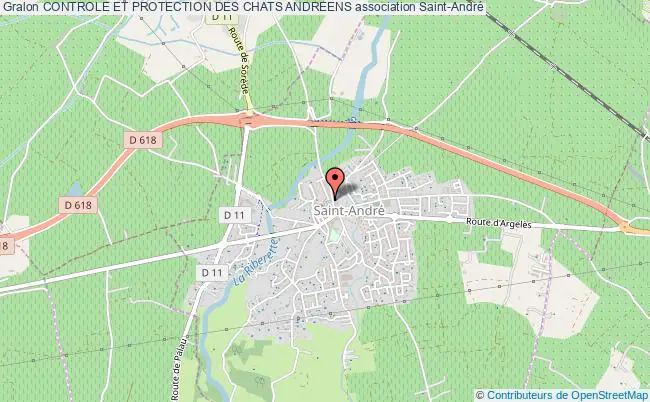 plan association Controle Et Protection Des Chats Andreens Saint-André