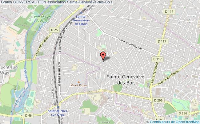 plan association Convers'action Sainte-Geneviève-des-Bois