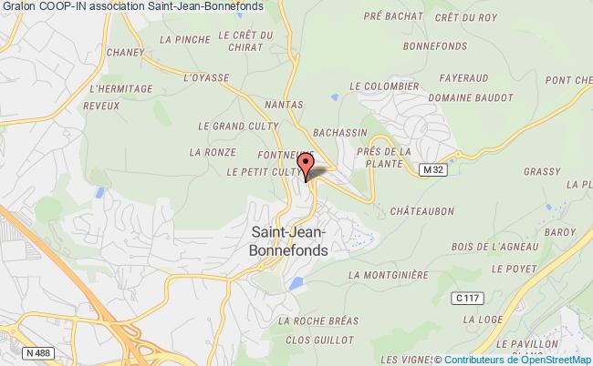 plan association Coop-in Saint-Jean-Bonnefonds
