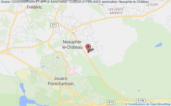 plan association Cooperation Et Appui Sanitaire - Coeur D'yvelines Neauphle-le-Château