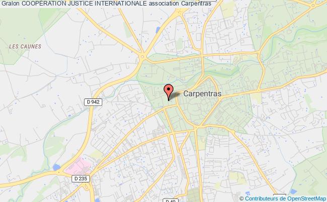 plan association CoopÉration Justice Internationale Carpentras