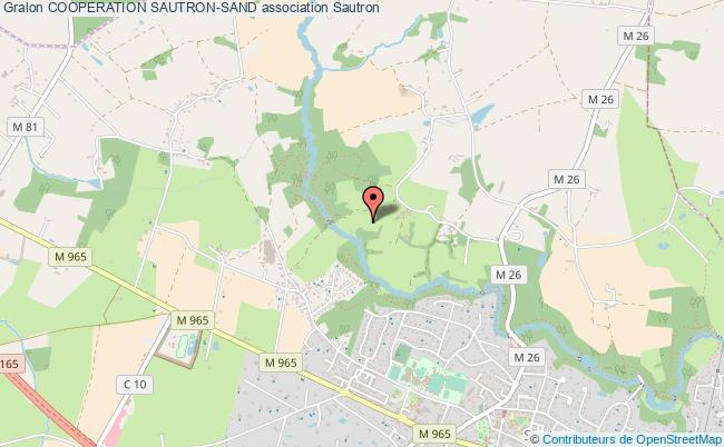 COOPERATION SAUTRON-SAND