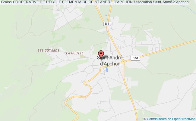 COOPERATIVE DE L'ECOLE ELEMENTAIRE DE ST ANDRE D'APCHON