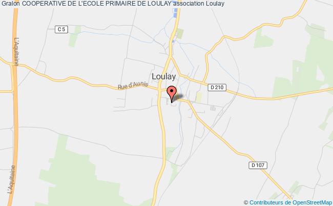 plan association Cooperative De L'ecole Primaire De Loulay Loulay