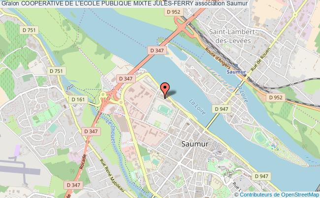plan association Cooperative De L'ecole Publique Mixte Jules-ferry Saumur