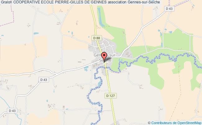 plan association Cooperative Ecole Pierre-gilles De Gennes Gennes-sur-Seiche