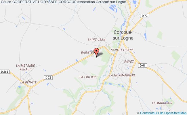 plan association Cooperative L'odyssee-corcoue Corcoué-sur-Logne