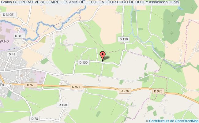 plan association Cooperative Scolaire, Les Amis De L'ecole Victor Hugo De Ducey Ducey