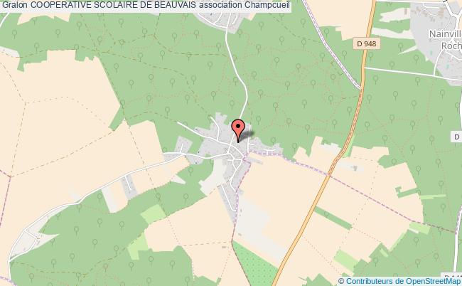 plan association Cooperative Scolaire De Beauvais Champcueil