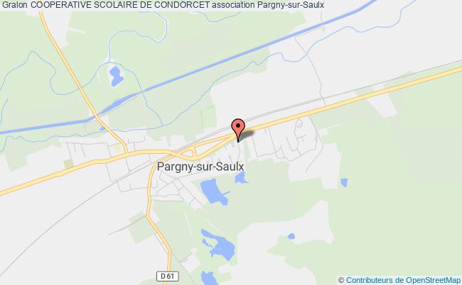 plan association Cooperative Scolaire De Condorcet Pargny-sur-Saulx